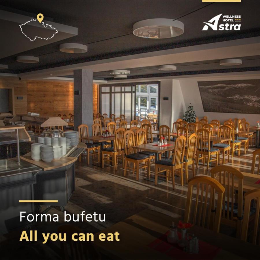 Wellness Hotel Astra Špindlerŭv Mlýn Eksteriør bilde